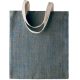 Kimood KI0226 100% NATURAL YARN DYED JUTE BAG U
