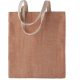 Kimood KI0226 100% NATURAL YARN DYED JUTE BAG U