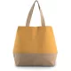 Kimood KI0235 CANVAS & JUTE HOLD-ALL SHOPPER BAG U