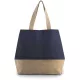 Kimood KI0235 CANVAS & JUTE HOLD-ALL SHOPPER BAG U