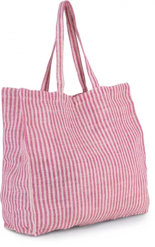 Kimood KI0236 JUCO STRIPED SHOPPER BAG U