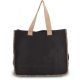 Kimood KI0248 JUTE BAG WITH CONTRAST STITCHING U