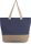 Kimood KI0258 RUSTIC JUCO HOLD-ALL SHOPPER BAG U
