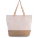Kimood KI0258 RUSTIC JUCO HOLD-ALL SHOPPER BAG U