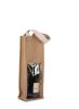 Kimood KI0267 JUTE BOTTLE BAG U