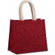 Kimood KI0273 JUTE CANVAS TOTE - MEDIUM U
