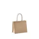 Kimood KI0273 JUTE CANVAS TOTE - MEDIUM U