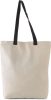 Kimood KI0277 FLAT CANVAS SHOPPER WITH CONTRAST HANDLE U