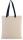 Kimood KI0277 FLAT CANVAS SHOPPER WITH CONTRAST HANDLE U