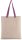 Kimood KI0277 FLAT CANVAS SHOPPER WITH CONTRAST HANDLE U