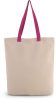 Kimood KI0278 SHOPPER BAG WITH GUSSET AND CONTRAST COLOUR HANDLE U
