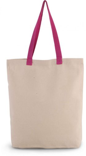 Kimood KI0278 SHOPPER BAG WITH GUSSET AND CONTRAST COLOUR HANDLE U