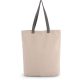 Kimood KI0278 SHOPPER BAG WITH GUSSET AND CONTRAST COLOUR HANDLE U