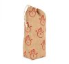 Kimood KI0726 BOTTLE CARRIER WITH CHRISTMAS PATTERNS U