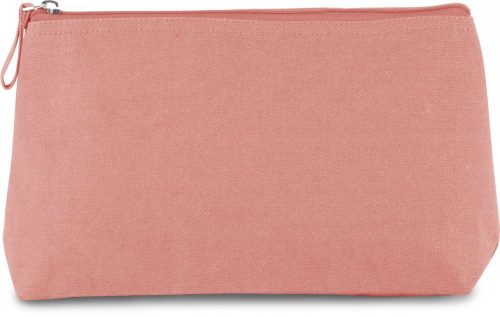 Kimood KI0727 COTTON CANVAS TOILETRY BAG U