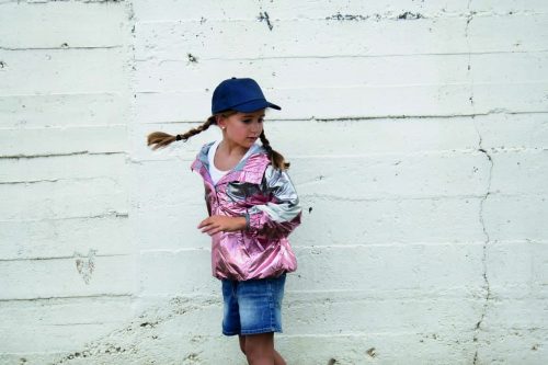 K-UP KP041 First kids gyerek 5 paneles sapka - Navy