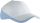 K-UP KP045 Racing pamut kéttónusú 6 paneles sapka - White/Sky Blue