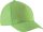K-UP KP149 gyerek pamut sapka 5 paneles - Lime