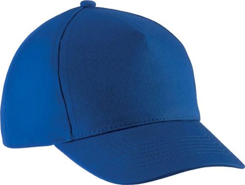 K-UP KP149 gyerek pamut sapka 5 paneles - Royal Blue