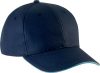 K-UP KP153 SANDWICH PEAK CAP - 6 PANELS U