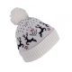 K-UP KP512 WINTER BEANIE WITH REINDEER DESIGN U