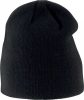 K-UP KP524 kötött gyerek sapka - Black
