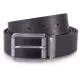 K-UP KP812 RAW EDGE LEATHER BELT - 35MM U