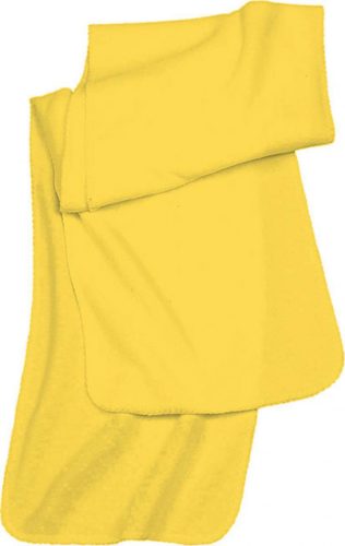 K-UP KP878 uniszex polár sál - Yellow