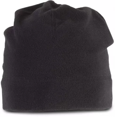 K-UP KP879 uniszex polár sapka - Black