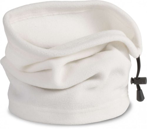 K-UP KP881 uniszex polár nyakmelegítő - White