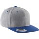 K-UP KP910 FLAT PEAK CAP - 6 PANELS U