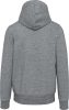 Kariban KV2306 Vintage férfi cipzáros kapucnis pulóver - Slub Grey Heather