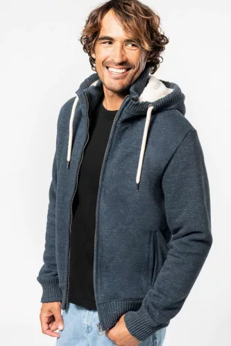 Kariban KV2312 VINTAGE SHERPA-LINED FLEECE JACKET XS