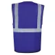 Korntex KXCMF Hamburg láthatósági mellény multifunkcionális zsebekkel - Royal Blue