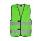 Korntex KXKW Aarhus gyerek láthatósági mellény - Neon Green