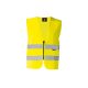 Korntex KXRX217 Cologne láthatósági mellény cipzárral - Yellow