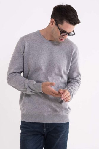 Legend World Wide LW9188 MEN’S CREW NECK FINE GAUGE COTTON PULLOVER S