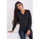 Legend World Wide LWL9133 LADIES’ V-NECK FINE GAUGE COTTON PULLOVER S