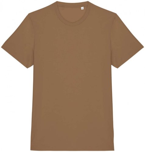 Native Spirit NS300 környezetbarát rövid ujjú uniszex póló - Dark Camel