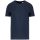 Native Spirit NS300 környezetbarát rövid ujjú uniszex póló - Navy Blue Heather