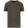 Native Spirit NS300 környezetbarát rövid ujjú uniszex póló - Organic Khaki Heather