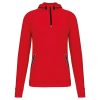 Proact PA360 ZIP NECK HOODED SPORTS SWEATSHIRT XS