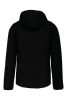 Proact PA365 Heather férfi cipzáros kapucnis pulóver - Dark Grey Melange