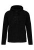 Proact PA366 Heather női cipzáros kapucnis pulóver -  Dark Grey Melange