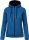 Proact PA366 Heather női cipzáros kapucnis pulóver -  Light Royal Blue Mélange