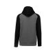 Proact PA370 KIDS' TWO-TONE HOODED SWEATSHIRT 12/14