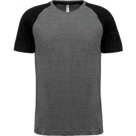   Proact PA4010 ADULT TRIBLEND TWO-TONE SPORTS SHORT-SLEEVED T-SHIRT S