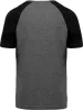 Proact PA4010 ADULT TRIBLEND TWO-TONE SPORTS SHORT-SLEEVED T-SHIRT S