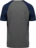 Proact PA4010 ADULT TRIBLEND TWO-TONE SPORTS SHORT-SLEEVED T-SHIRT S