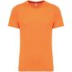 Proact PA4012 újrahasznosított férfi kereknyakú sportos póló - Fluorescent Orange